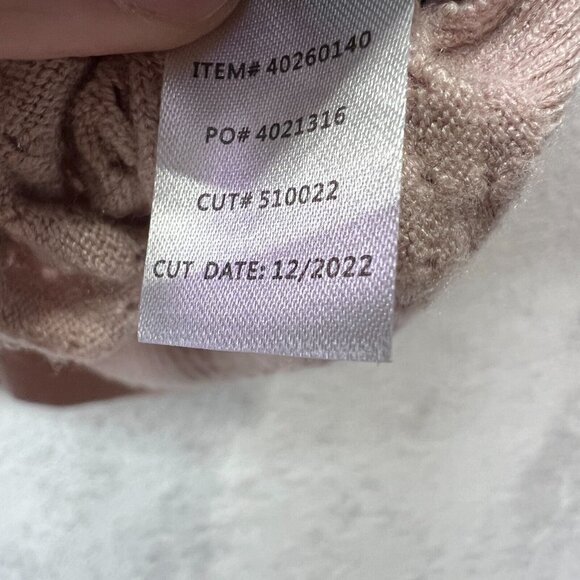 Torrid Top Womens Plus 4X Pointelle Knit Short Sleeve Sweater Beige Tan - Picture 8 of 9